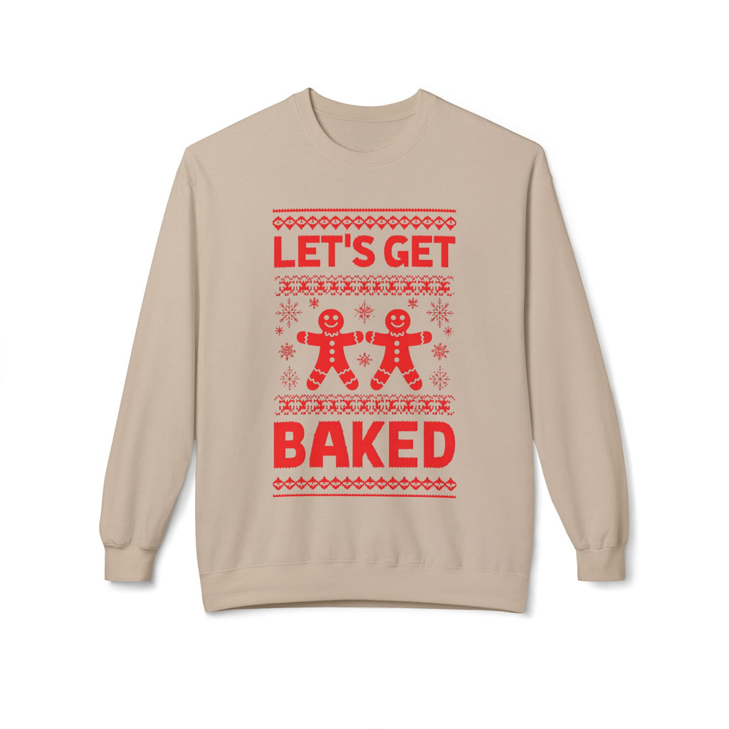 “Let’s Get Baked” Gingerbread Sweater