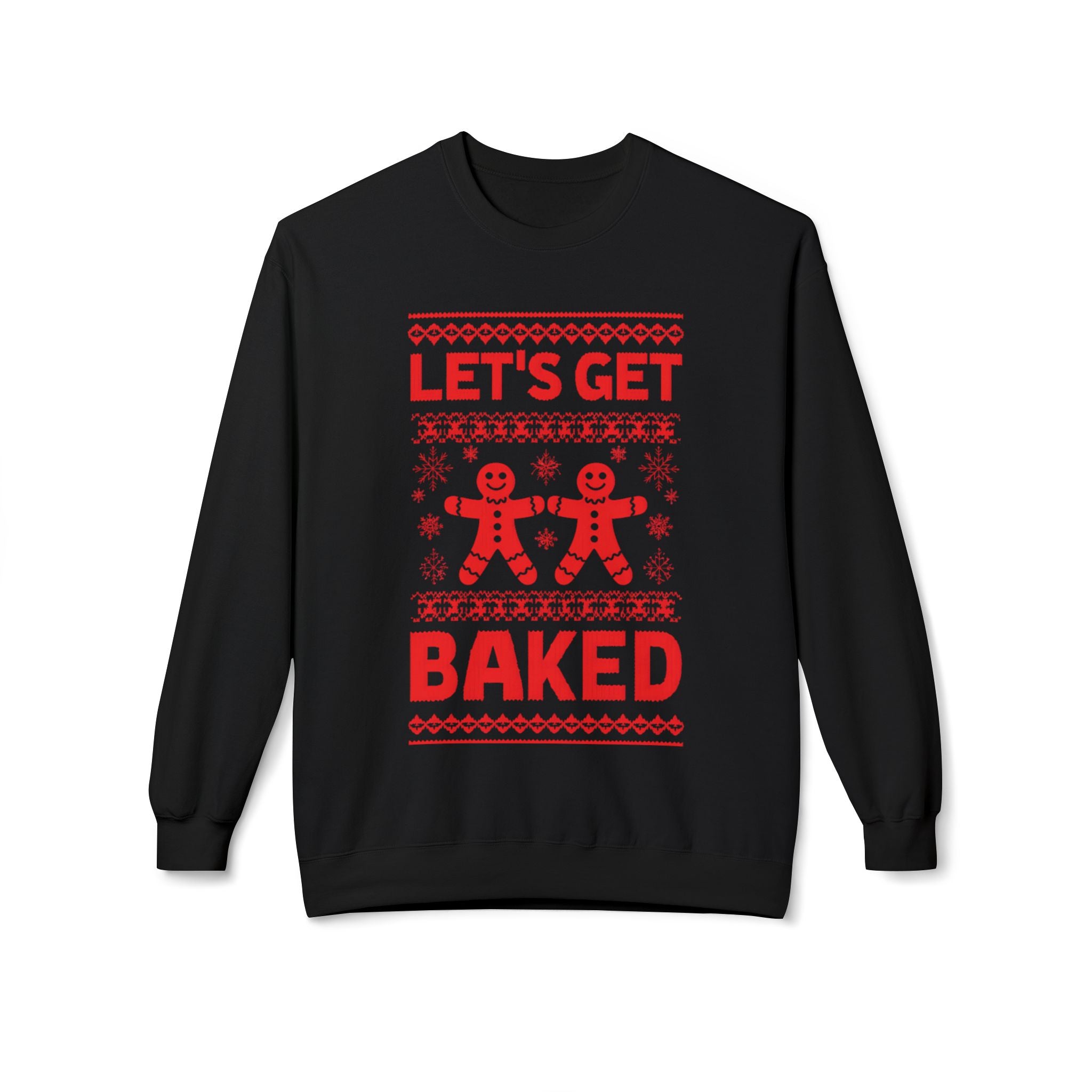 “Let’s Get Baked” Gingerbread Sweater