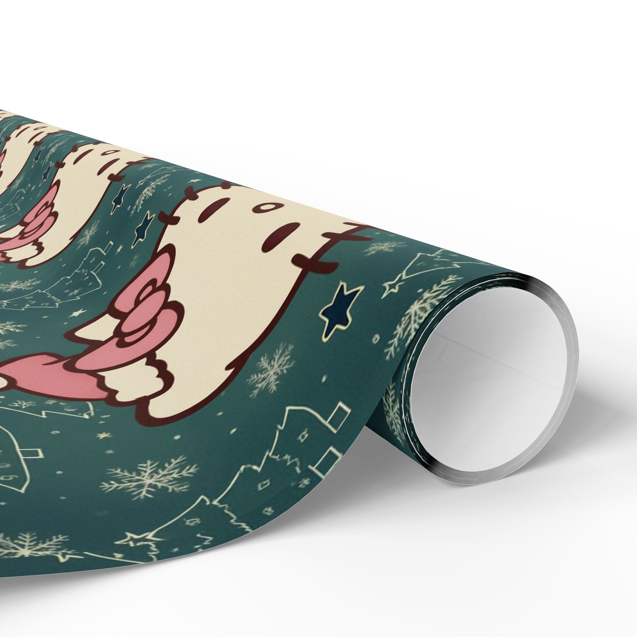 Wrapping Papers - Hello Kitty Ballerina Christmas Vintage Design