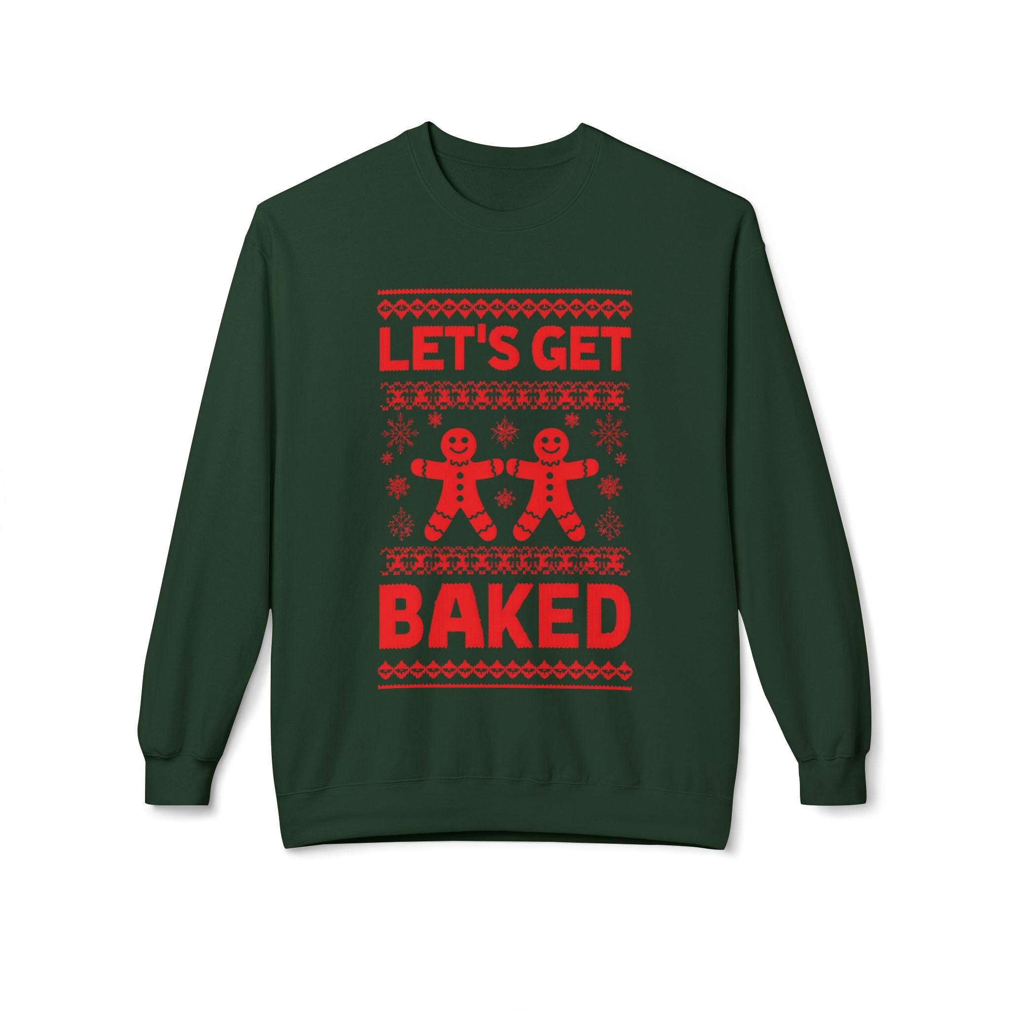 “Let’s Get Baked” Gingerbread Sweater