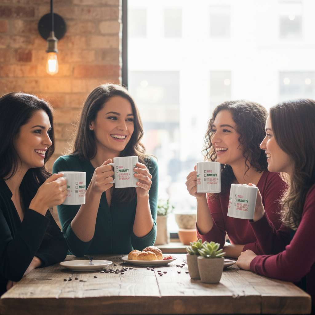 Holiday Mug "Never Mind I'll Buy My Own Stuff"