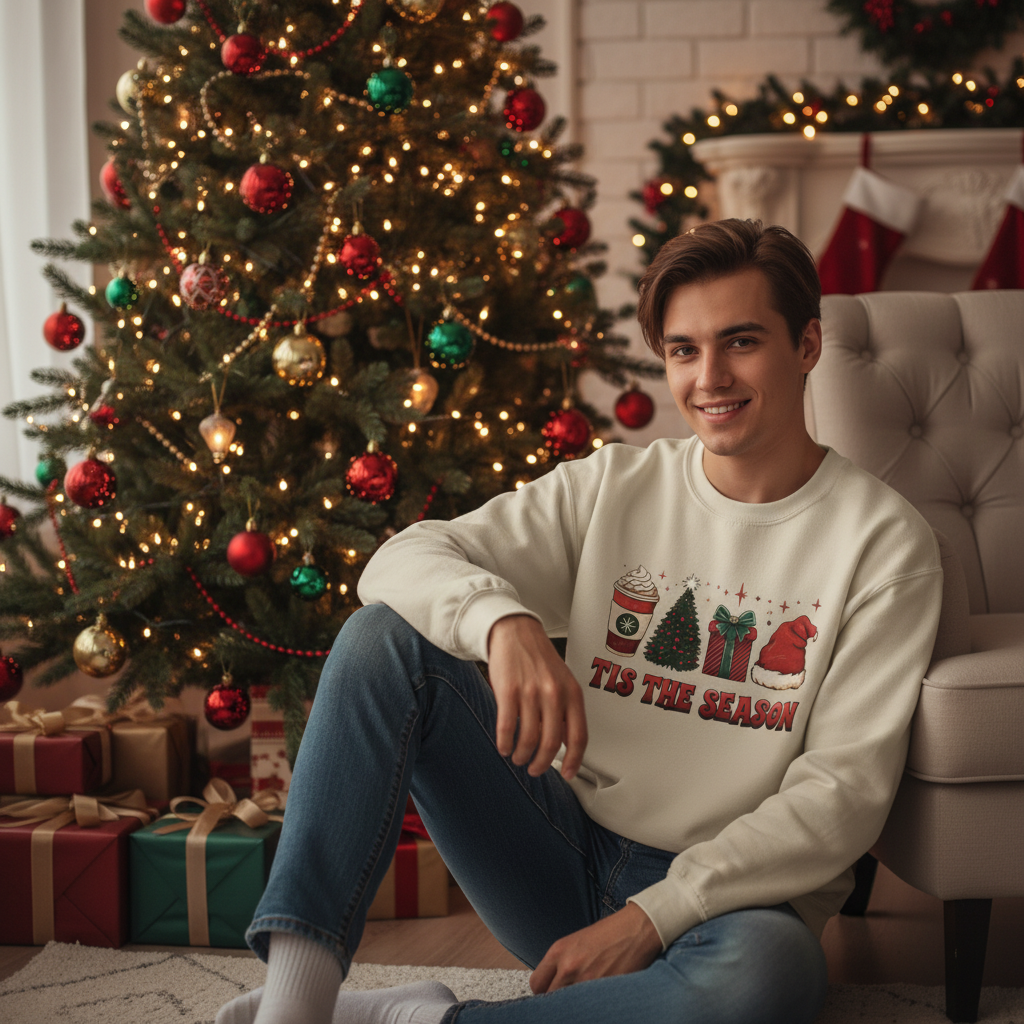 “Tis the Season” Icons Crewneck