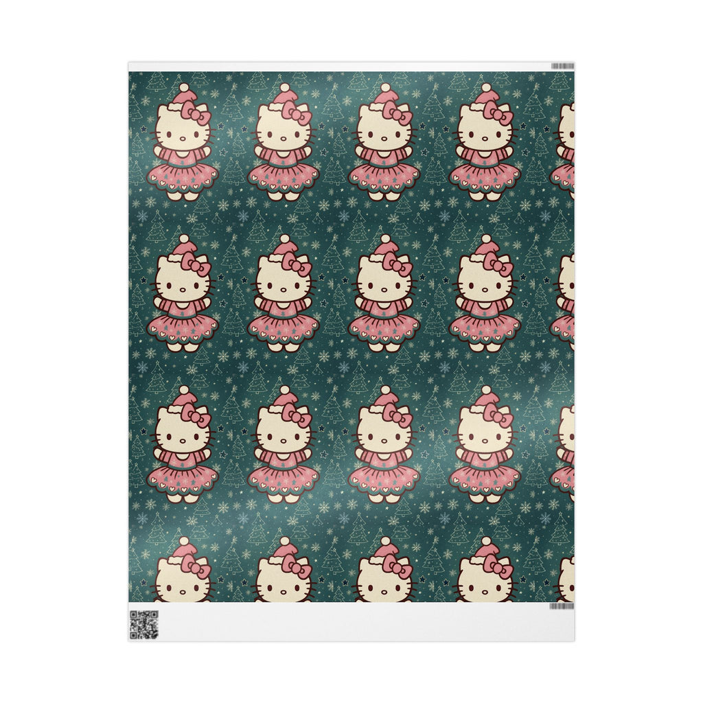 Wrapping Papers - Hello Kitty Ballerina Christmas Vintage Design