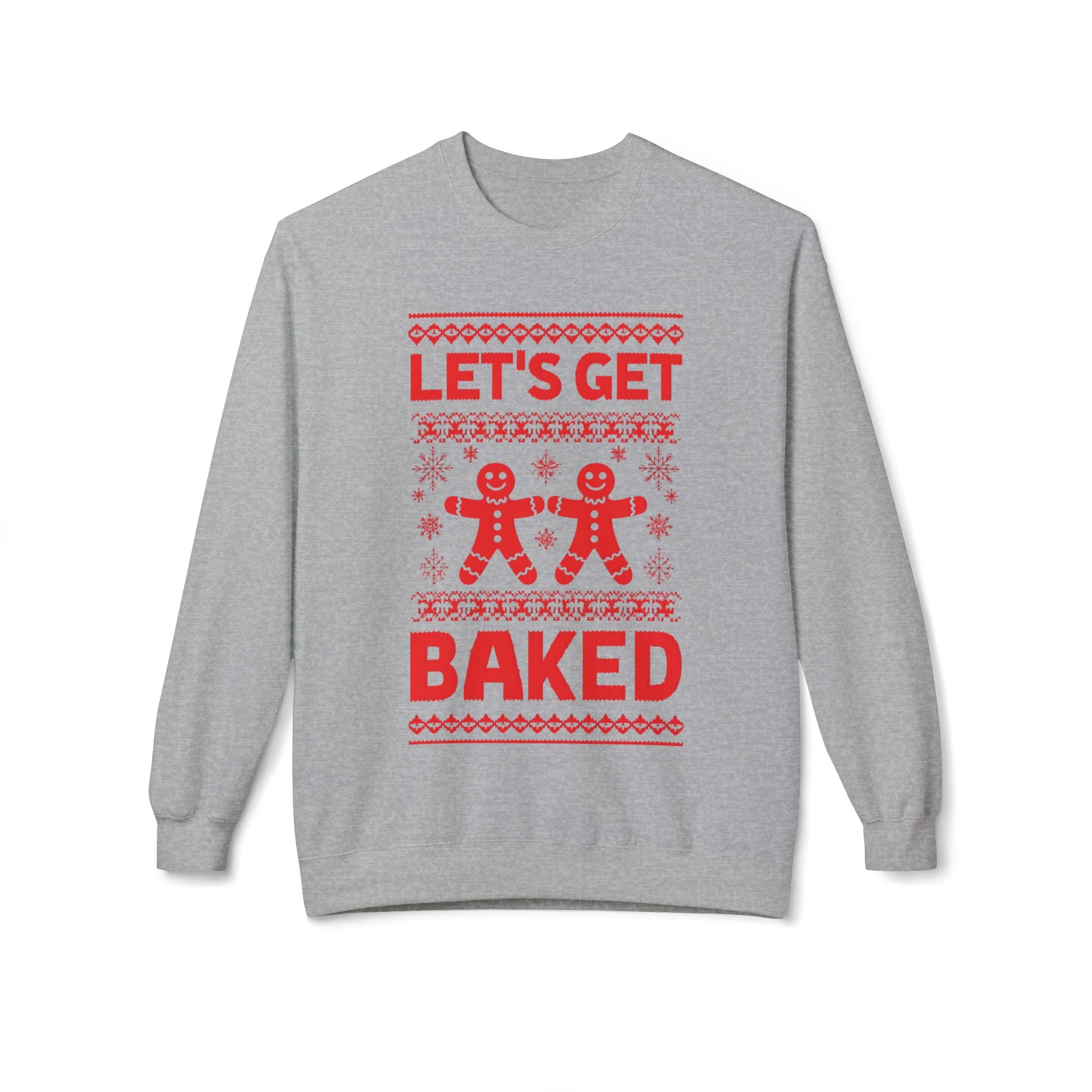 “Let’s Get Baked” Gingerbread Sweater