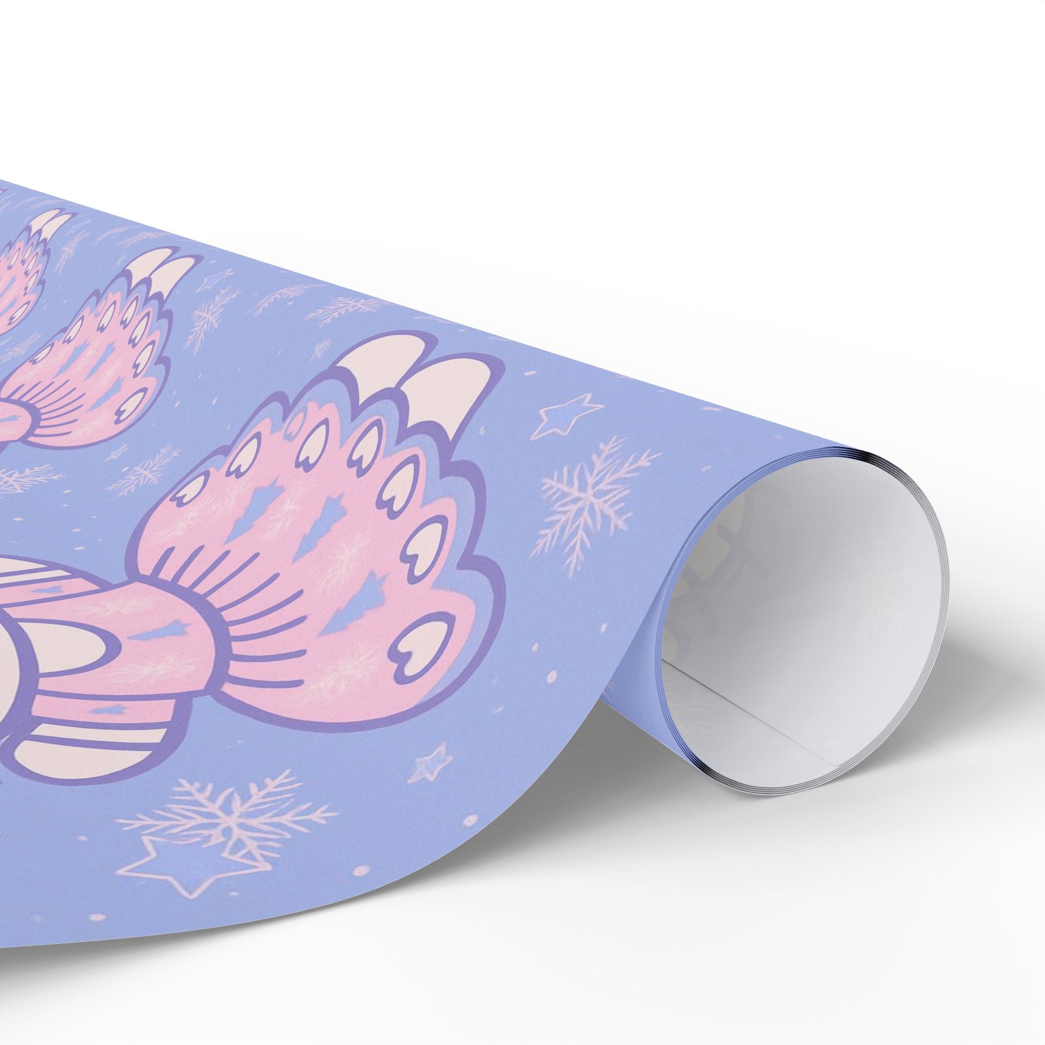 Gift Wrap Paper Set - Hello Kitty Lavender and Pink Christmas