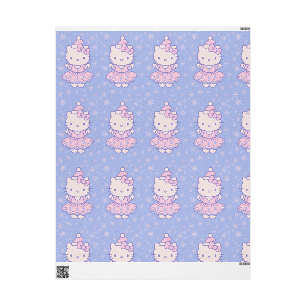 Gift Wrap Paper Set - Hello Kitty Lavender and Pink Christmas