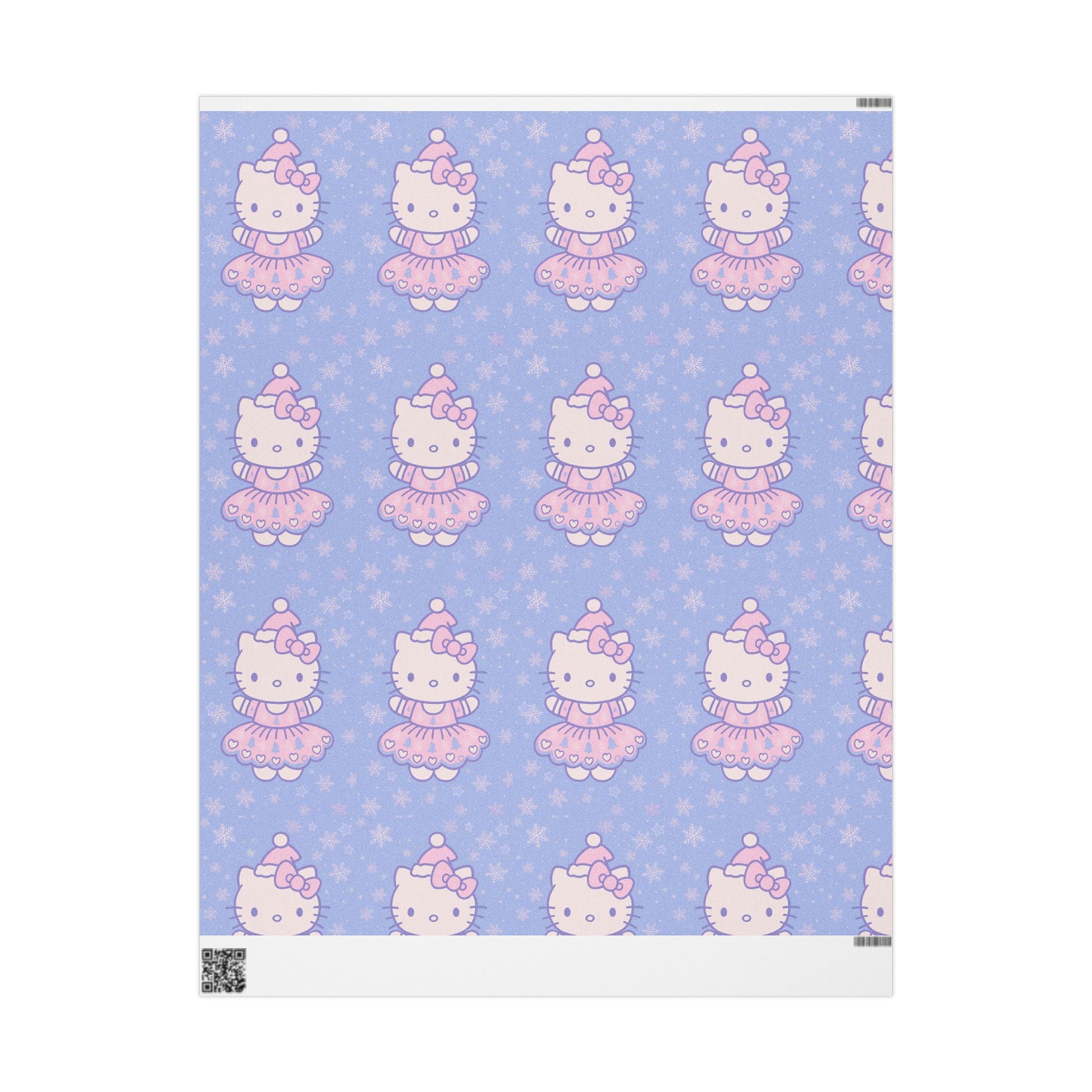 Gift Wrap Paper Set - Hello Kitty Lavender and Pink Christmas