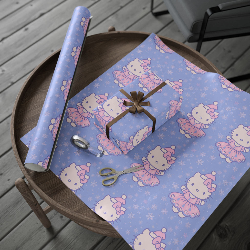 Gift Wrap Paper Set - Hello Kitty Lavender and Pink Christmas